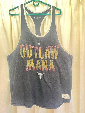 Under Armour Tank Outlaw Mana Men's Size XXL Loose Fit
